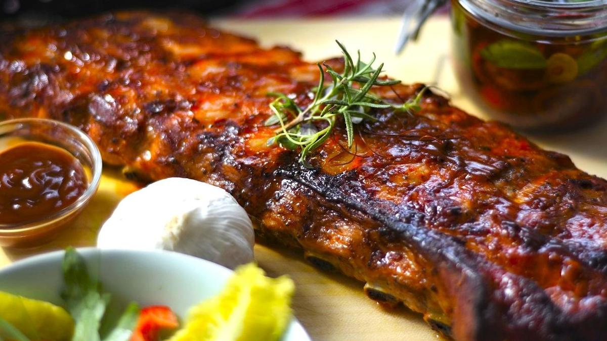 ребра в духовке