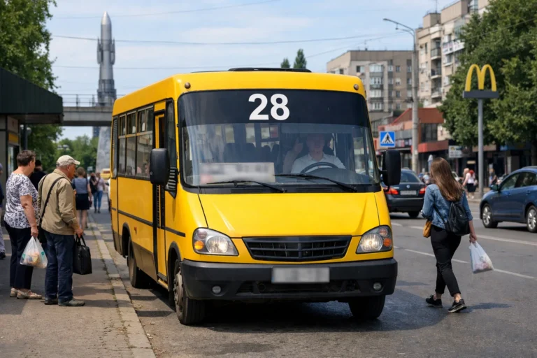 28 маршрутка Кременчуг